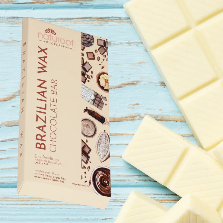 White Chocolate Wax Bar with Pre Wax Gel and Post Wax Oil