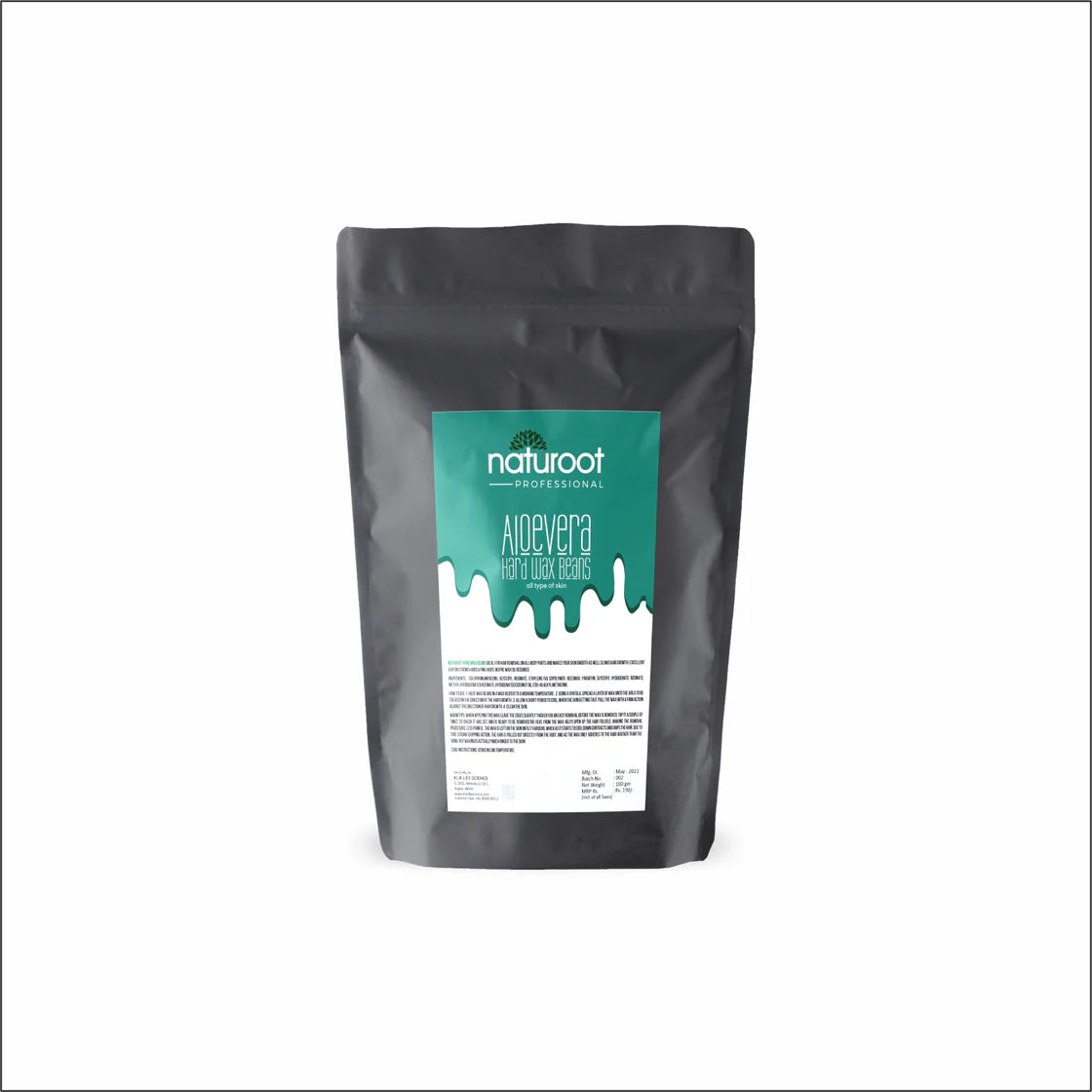 White Chocolate Hard Wax Bean with Aloevera Hard Wax Bean