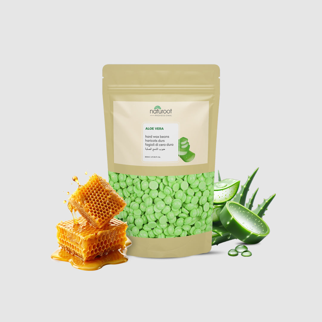 Naturoot Aloe Vera Hard Wax Beans