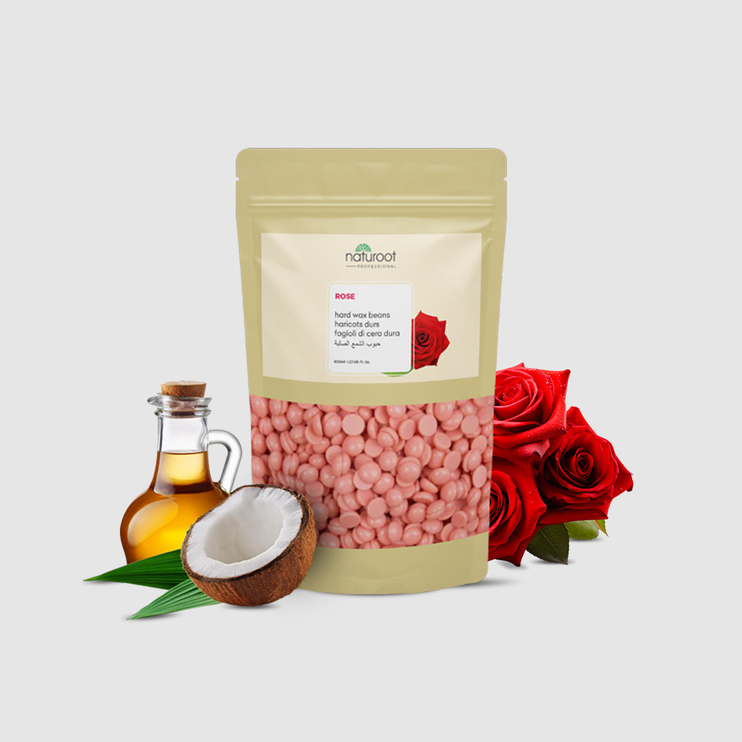 Naturoot Rose Hard Wax Beans