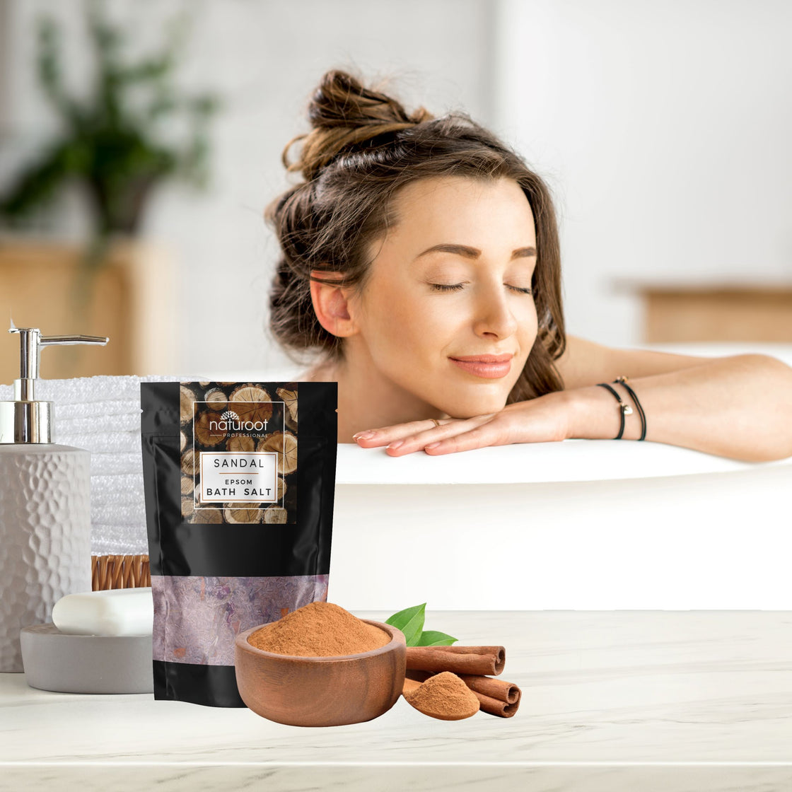 Sandal Epsom Bath Salt