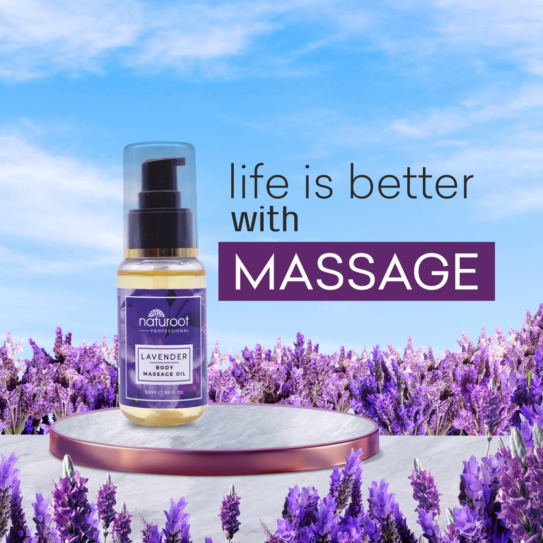 Lavender Body Massage Oil