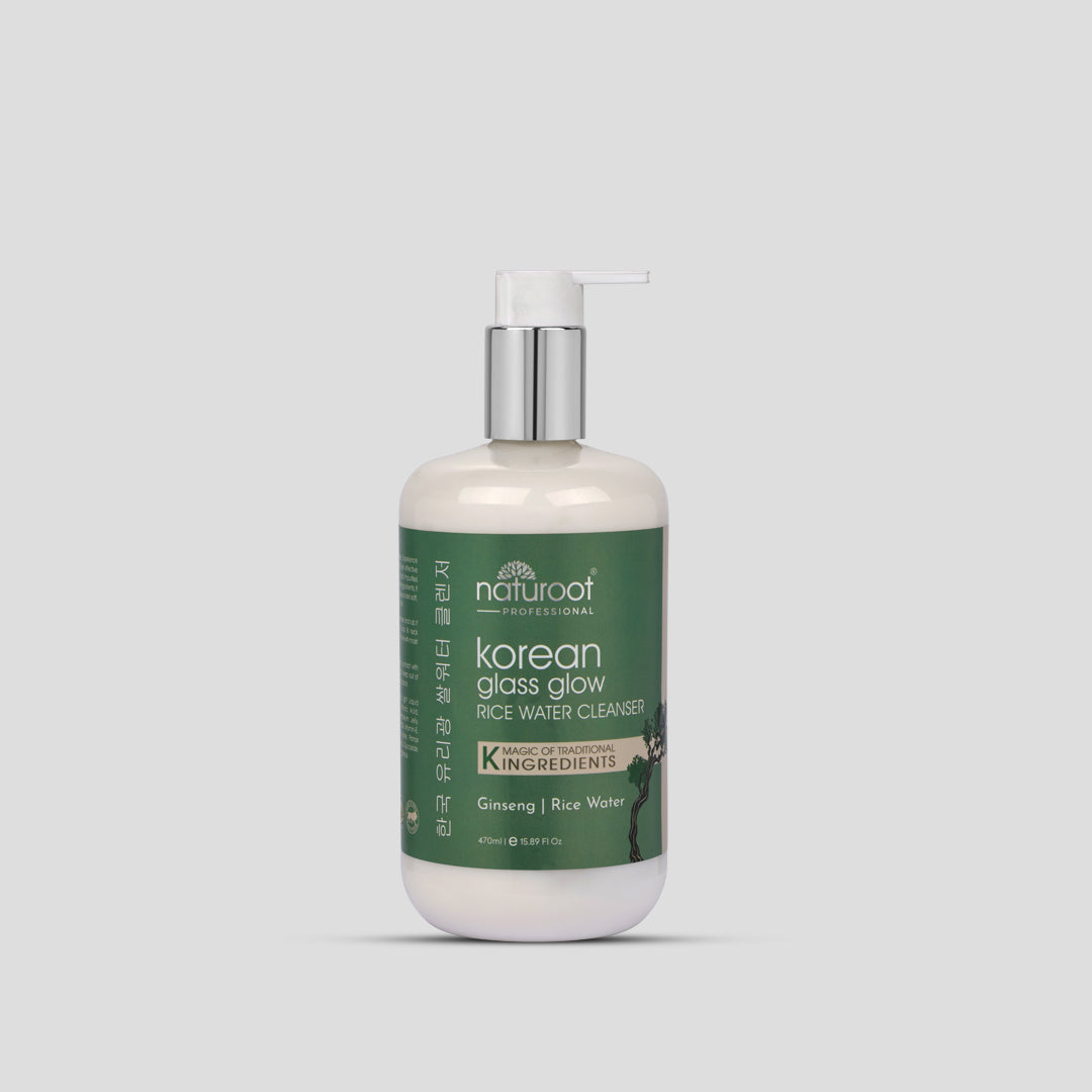 Naturoot Korean Glass Glow Rice Water Cleanser 470ml
