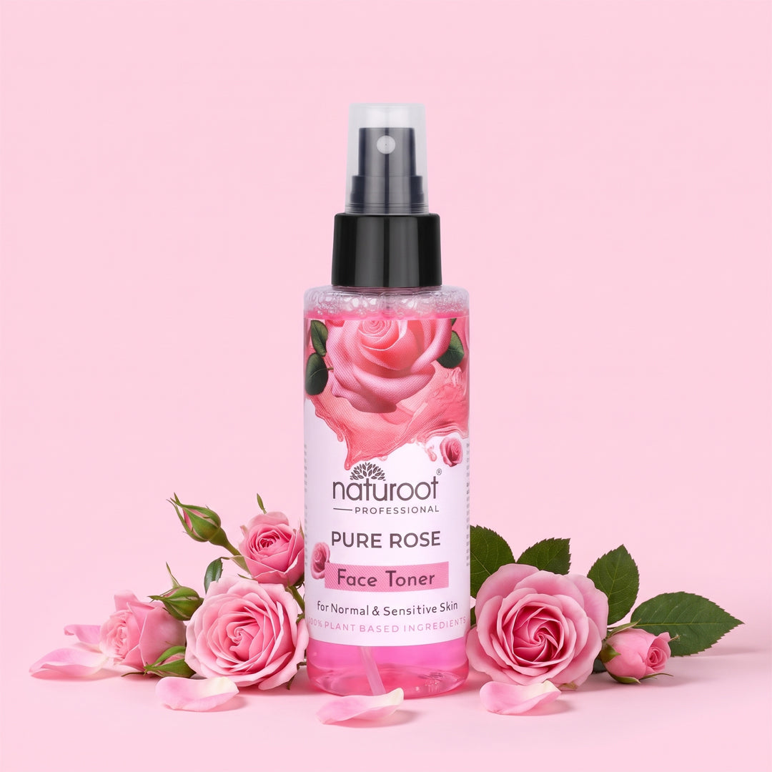 Pure Rose Face Toner With Rose Extract For Soft, Hydrated & Radiant Skin