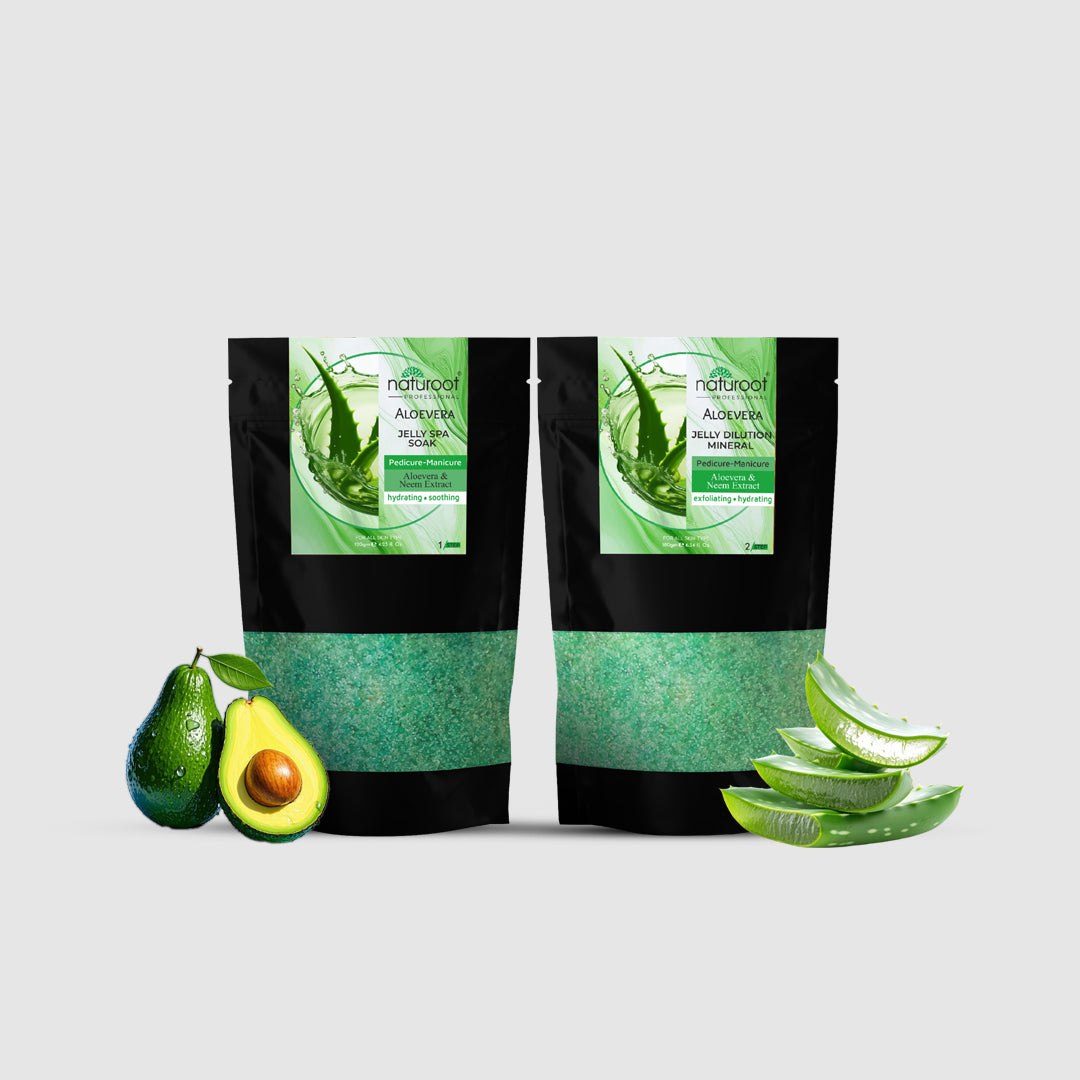 Naturoot Aloe Vera Jelly Spa Kit