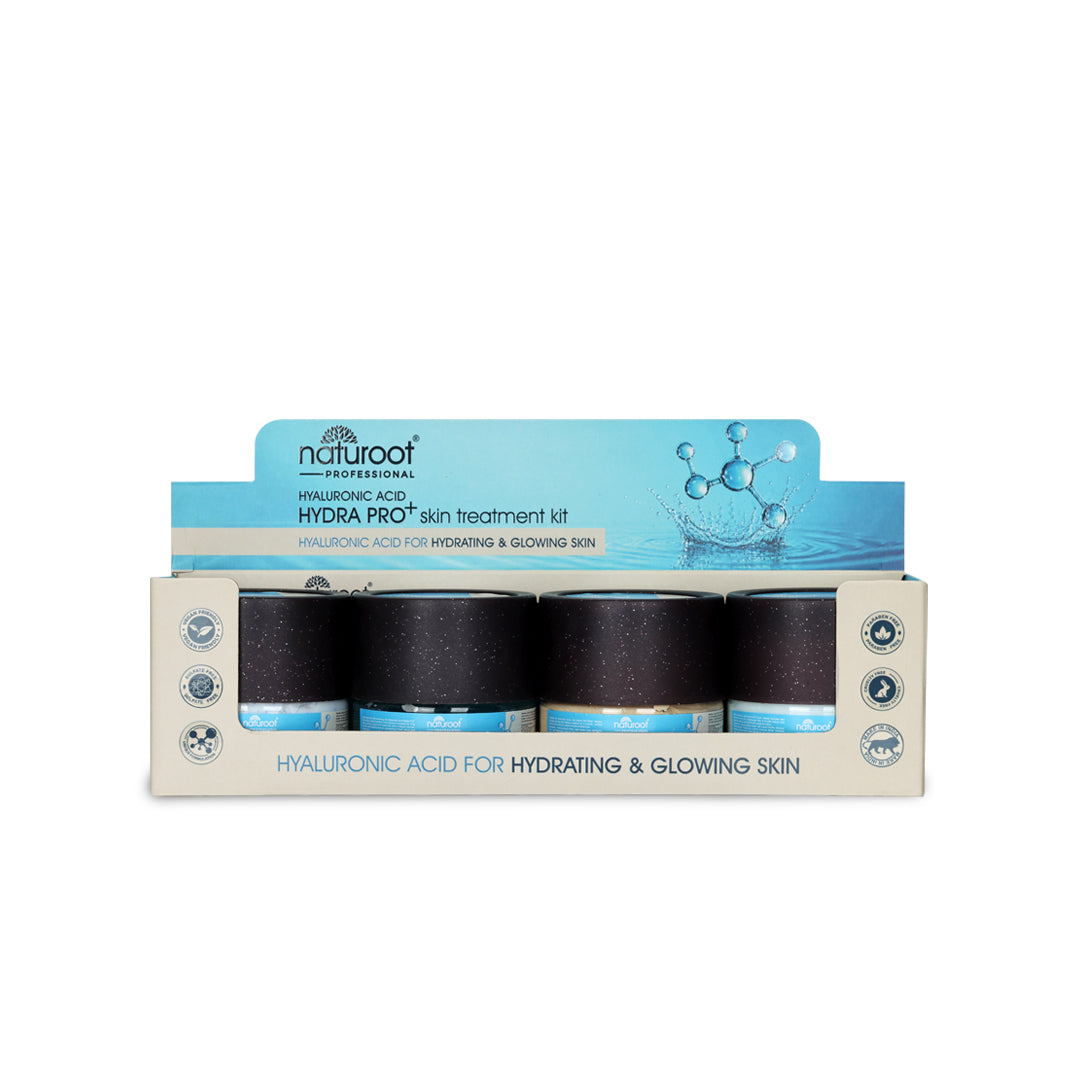 Hyaluronic Acid Hydra Pro+ Skin Treatment Kit (Set of 4)