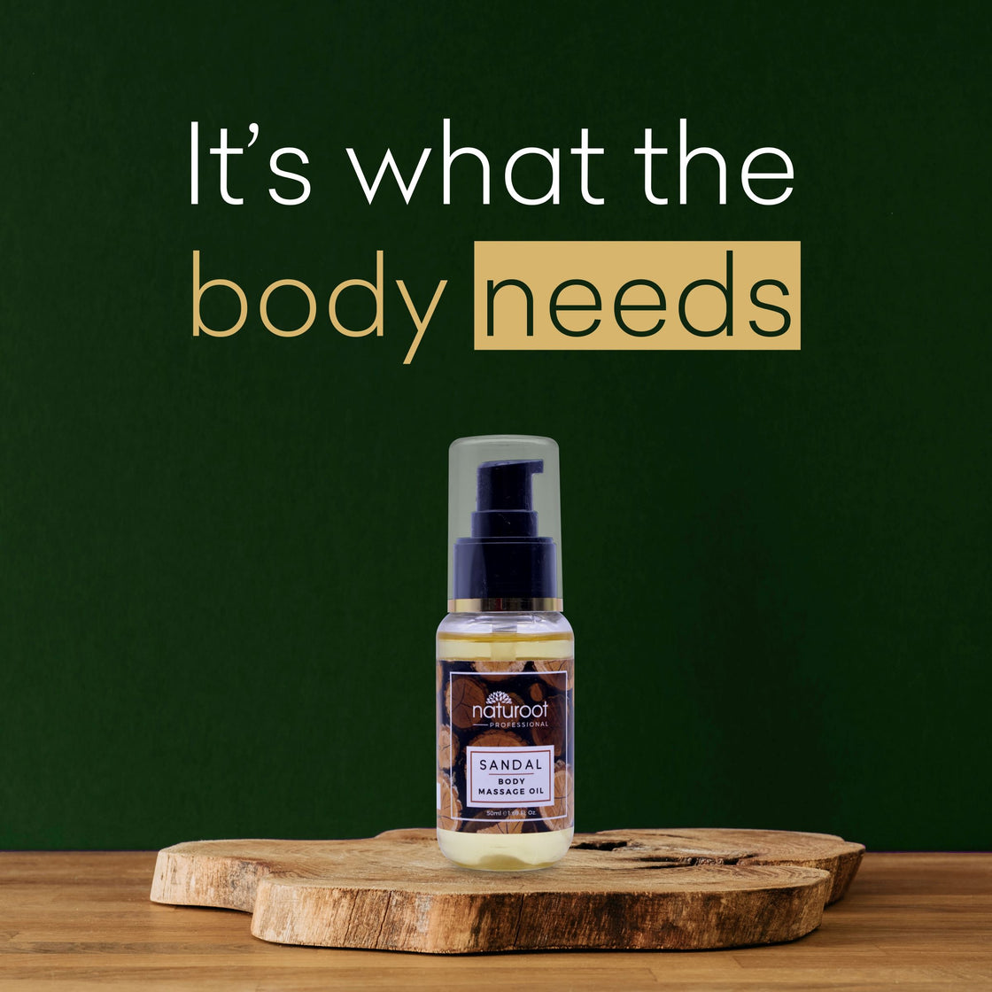 Sandalwood Body Massage Oil