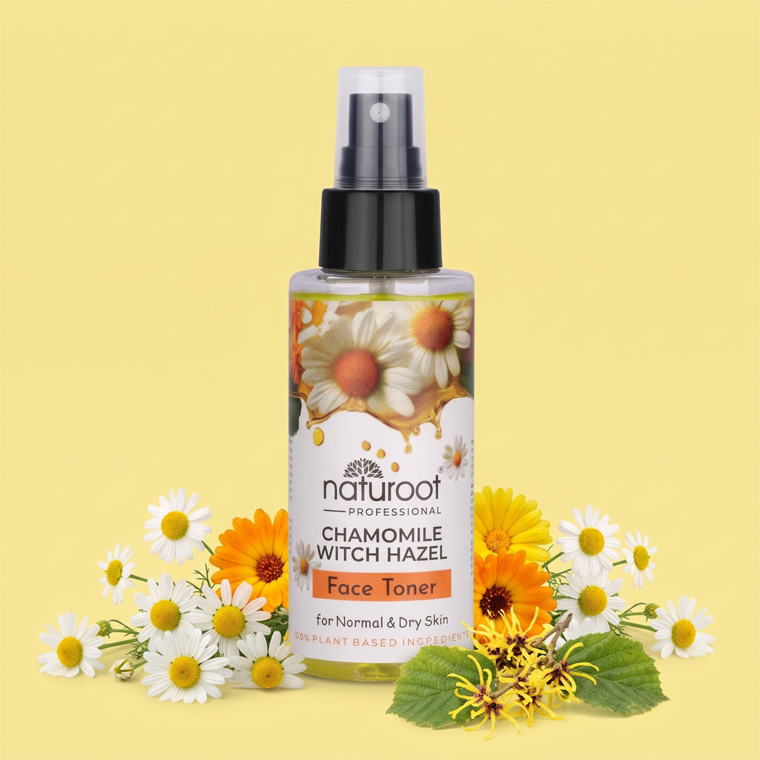 Chamomile & Witch Hazel Face Toner For Calming, Balanced & Fresh-Looking Skin