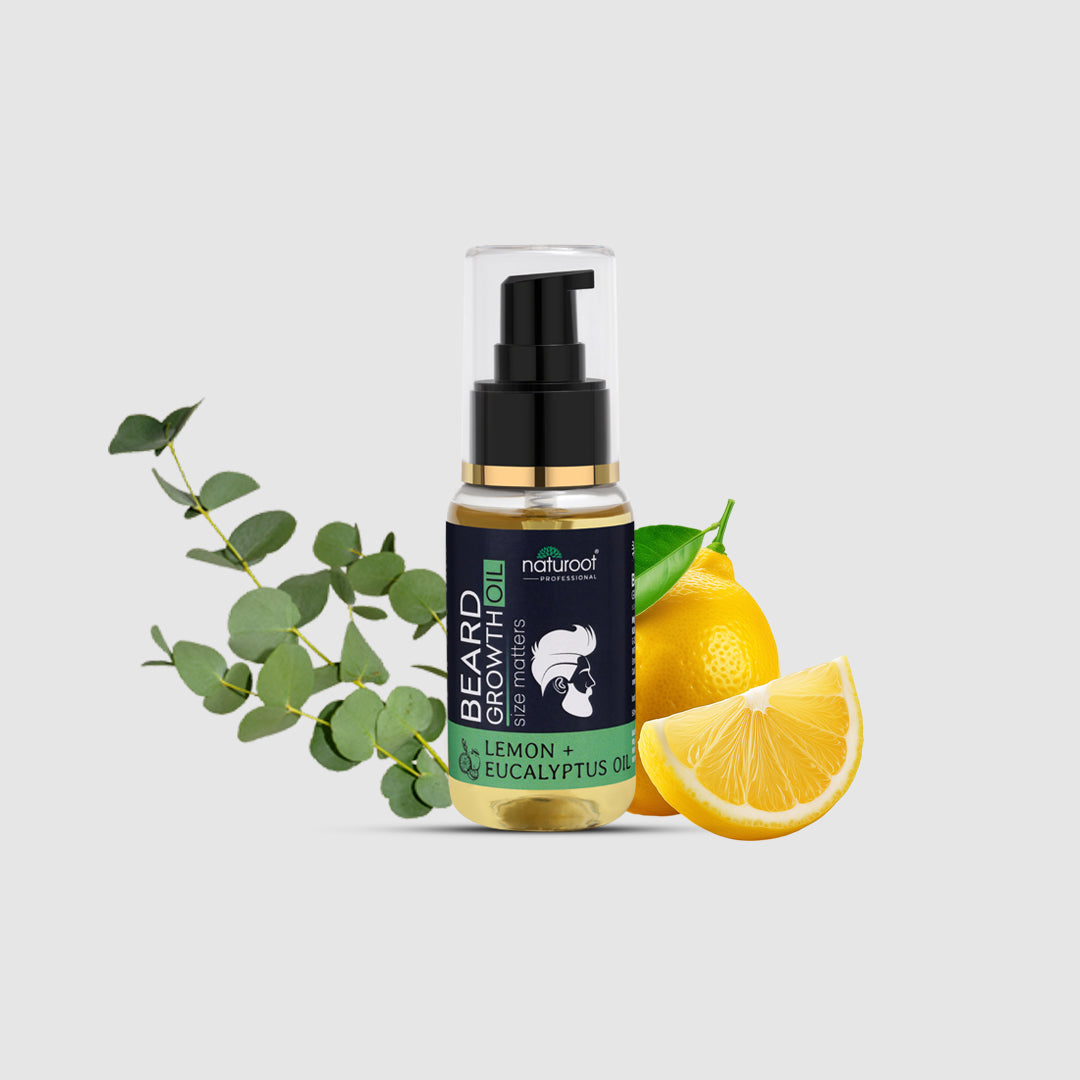Naturoot Lemon & Eacalyptus Beard Growth Oil