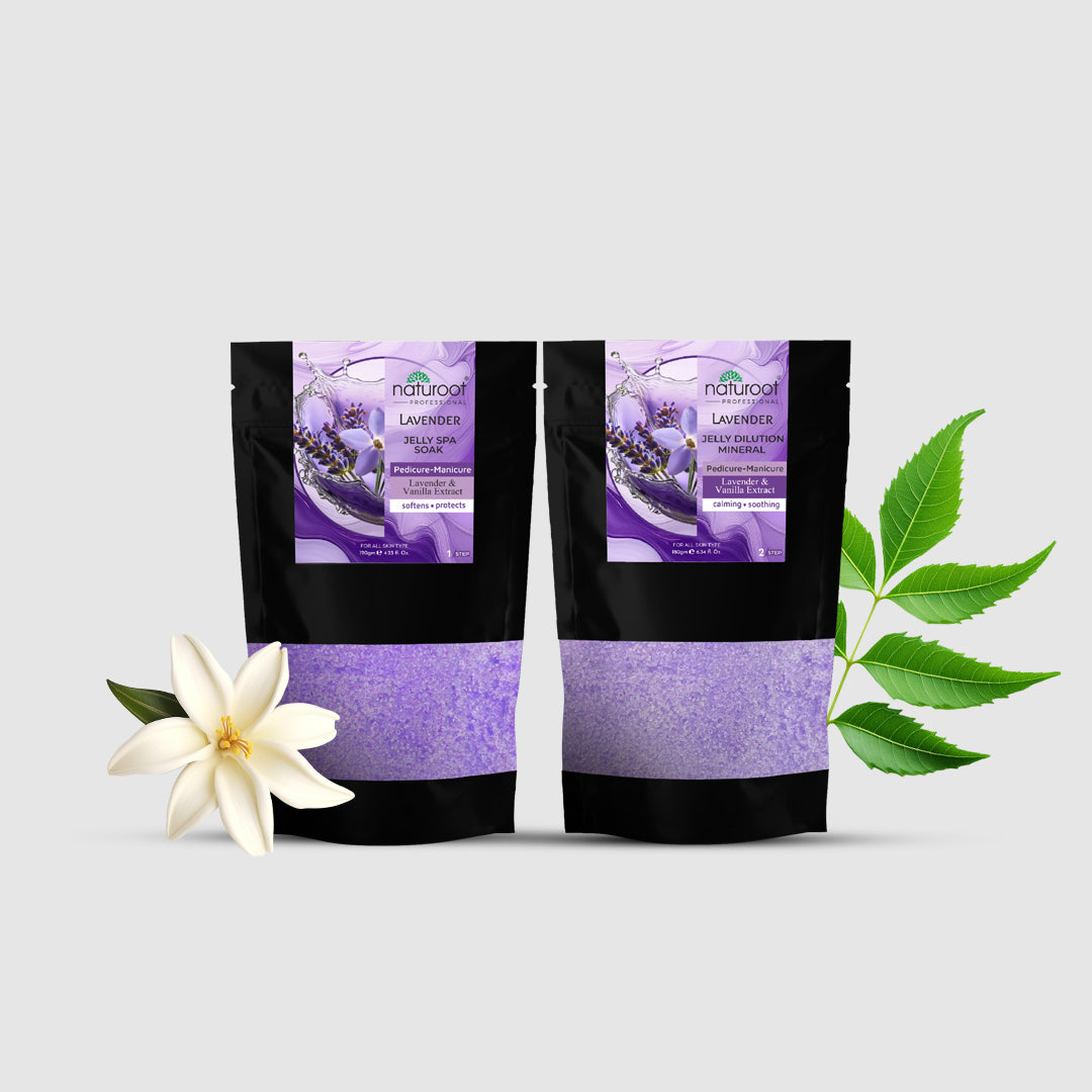 Naturoot Lavender Jelly Spa Kit