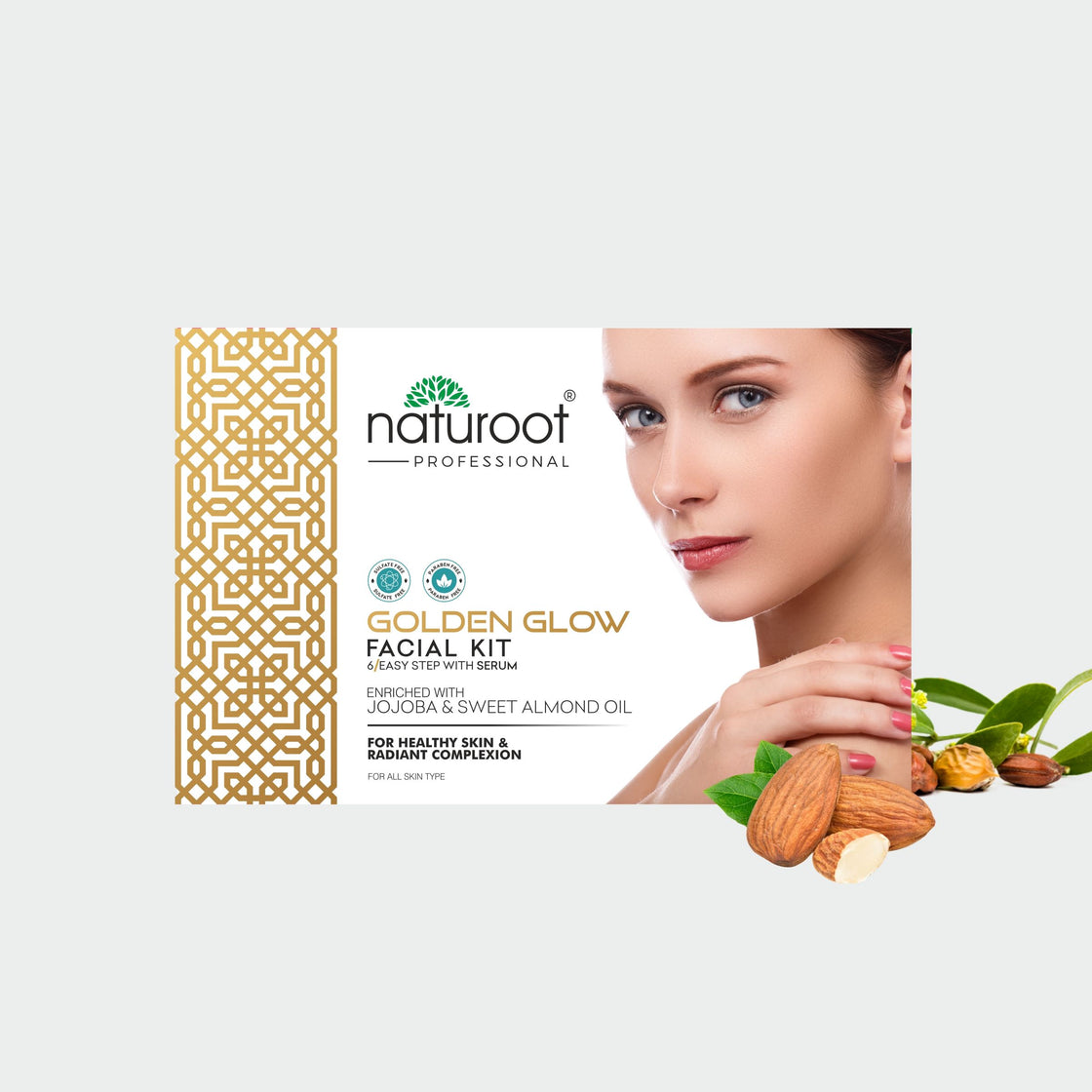 Golden Glow Facial kit with Serum