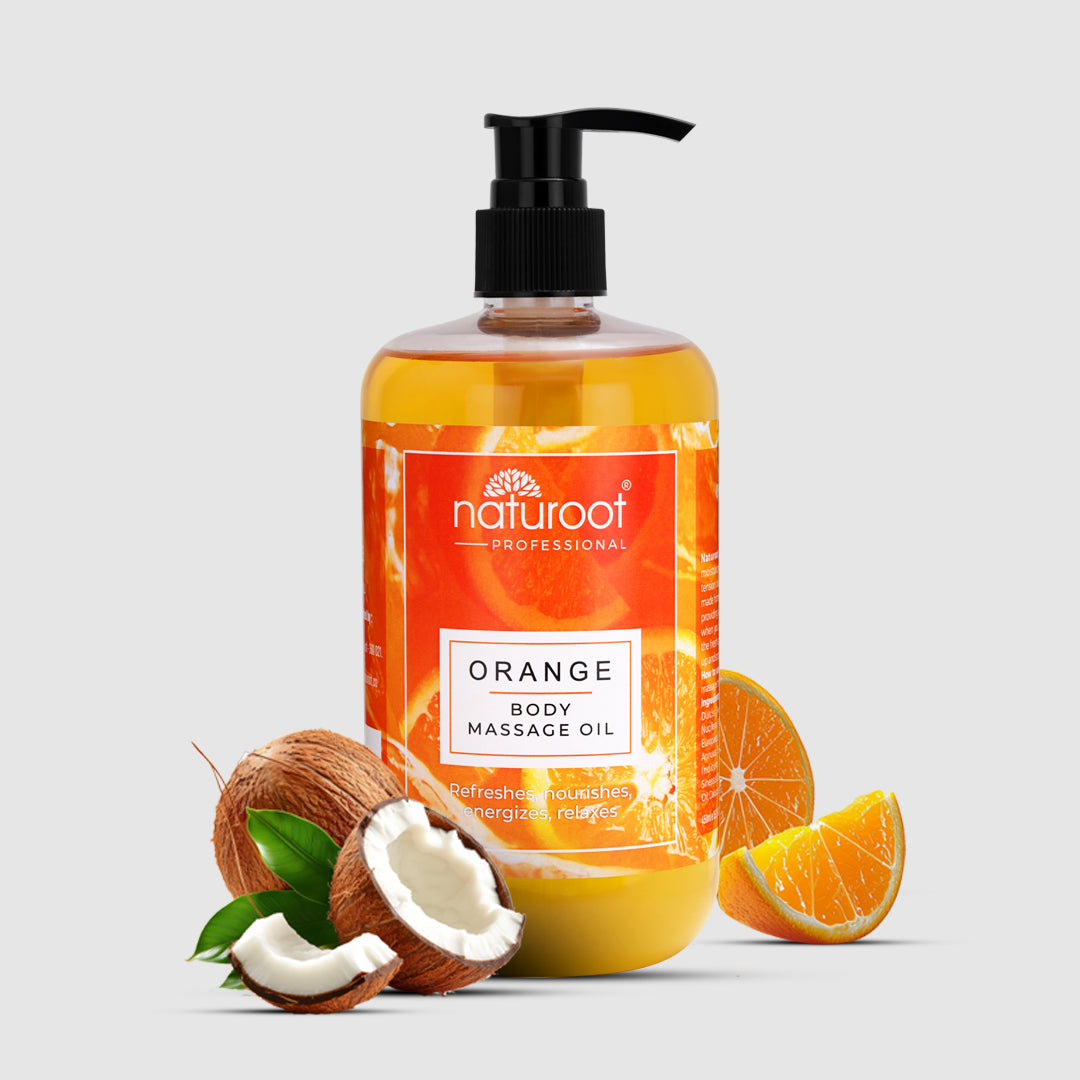 Naturoot Orange Body Massage Oil