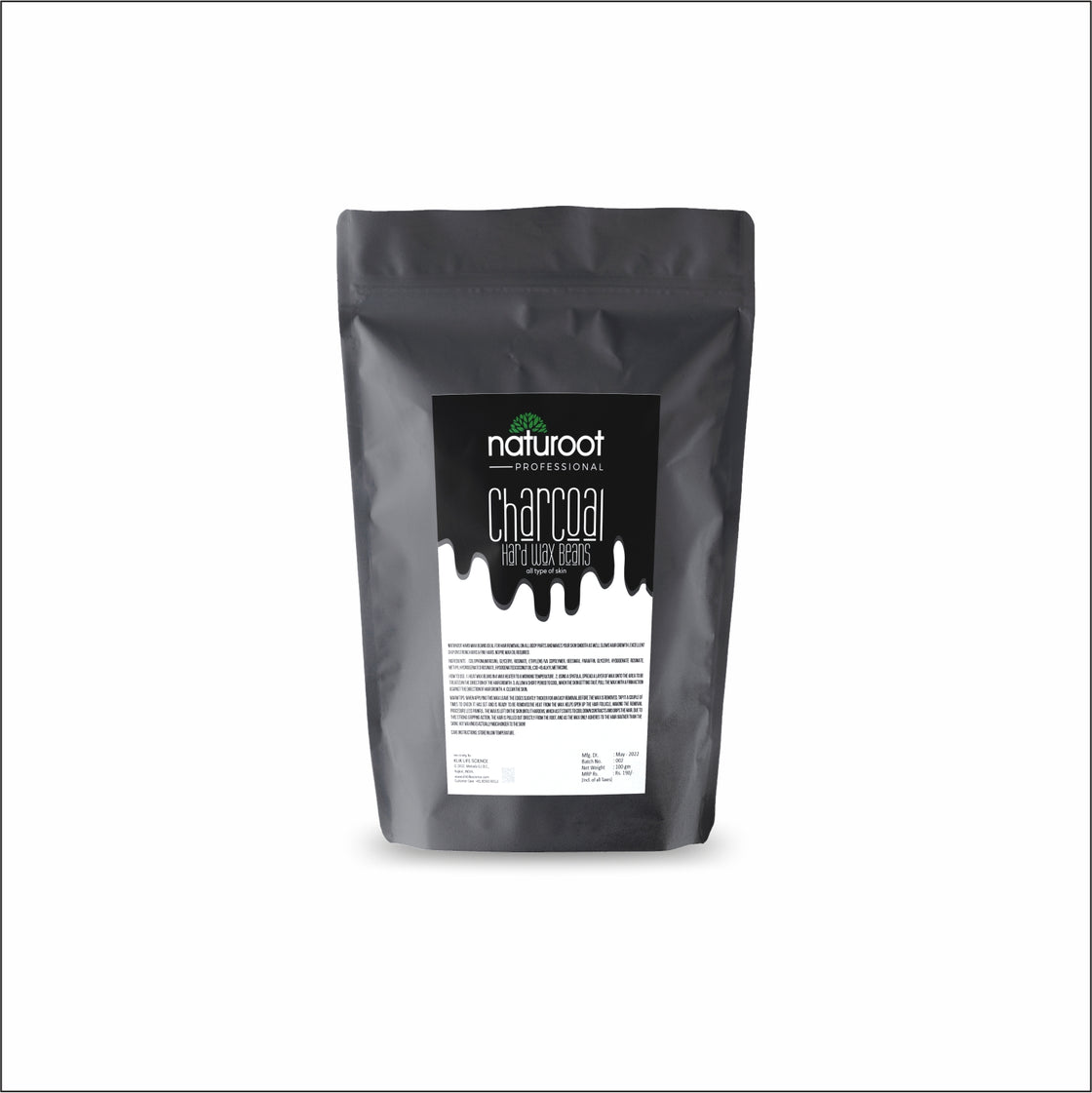 Charcoal Hard Wax Bean