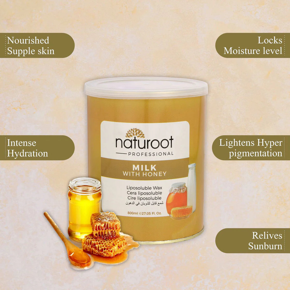 Milk Liposoluble Wax with Heater