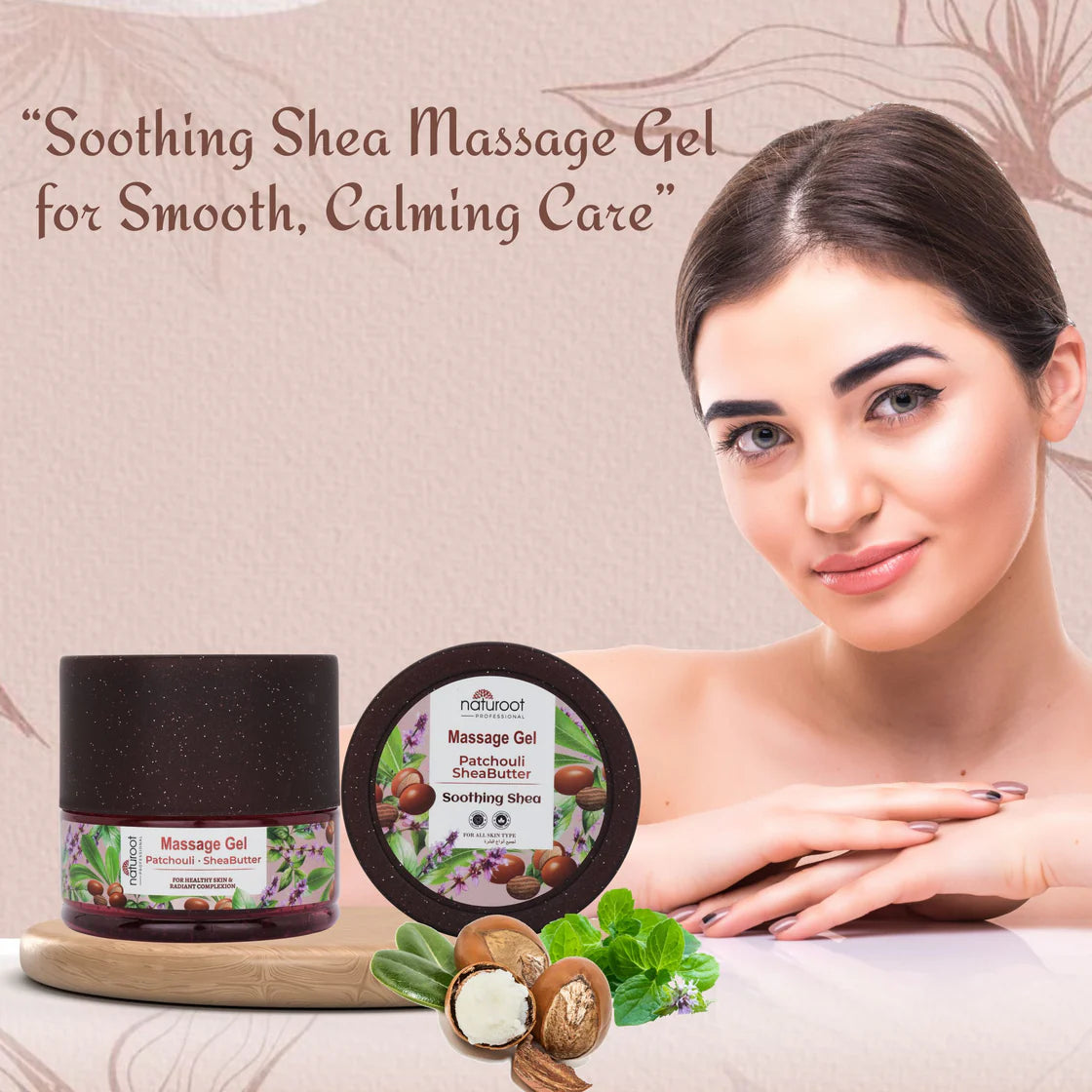 Soothing Shea Massage Cream with Luscious Apricot Scrub, Gel and Mask