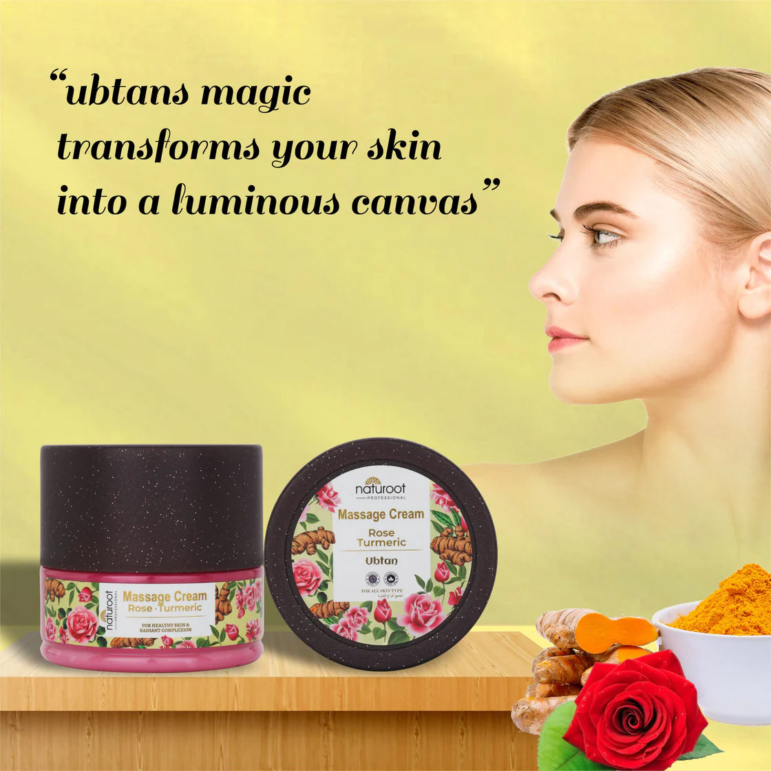 Ubtan Massage Cream and Scrub