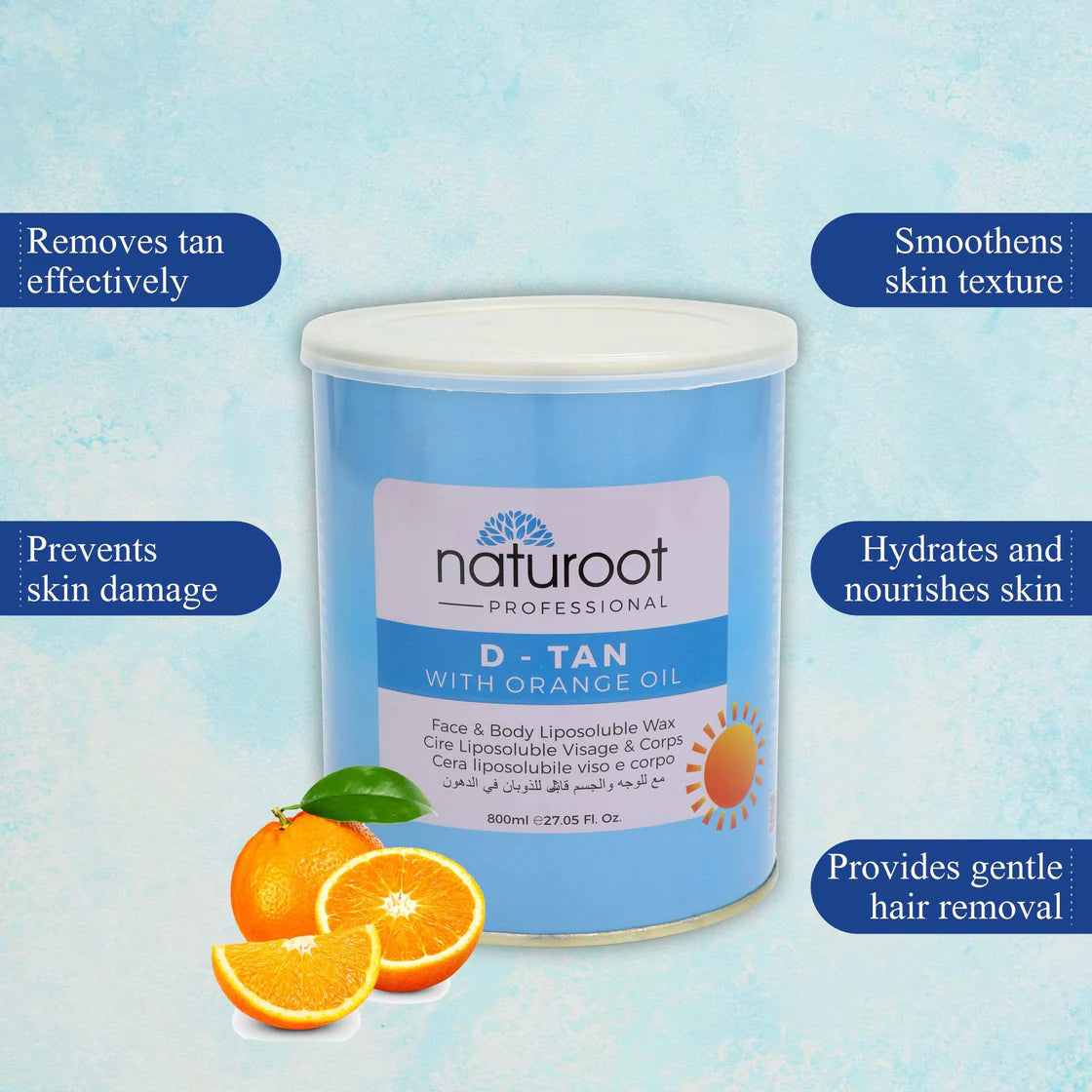 De-Tan Liposoluble Wax with Heater