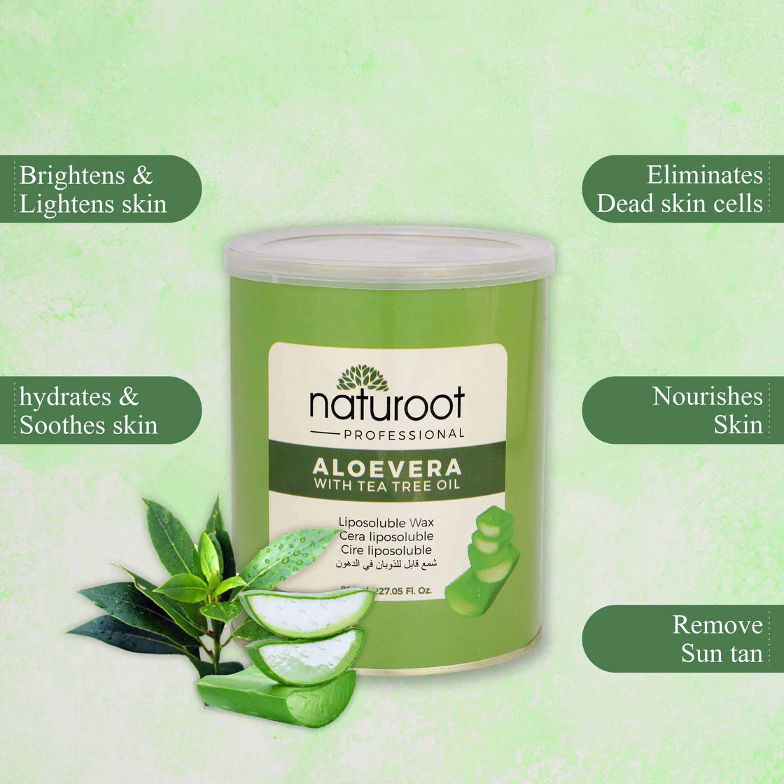 Aloevera Liposoluble Wax with Heater
