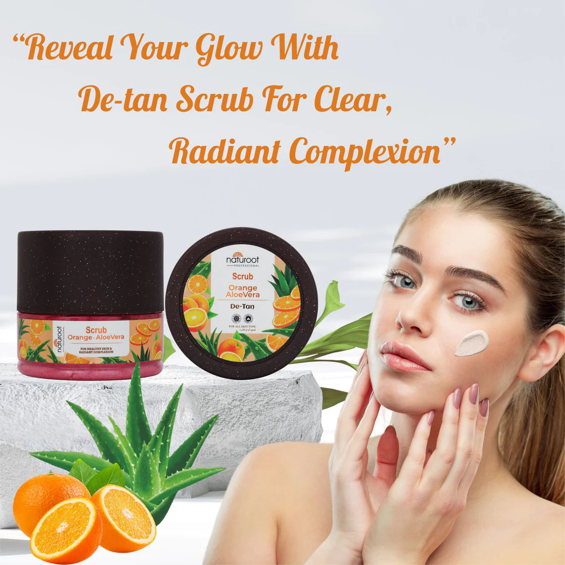De-Tan Massage Cream and Scrub