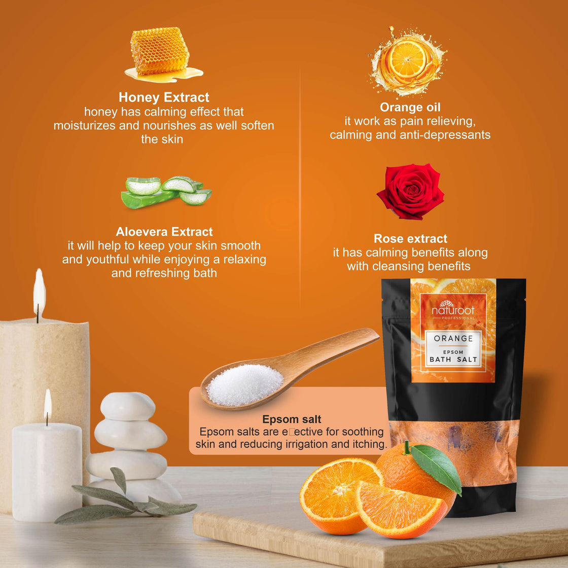 Orange Epsom Bath Salt