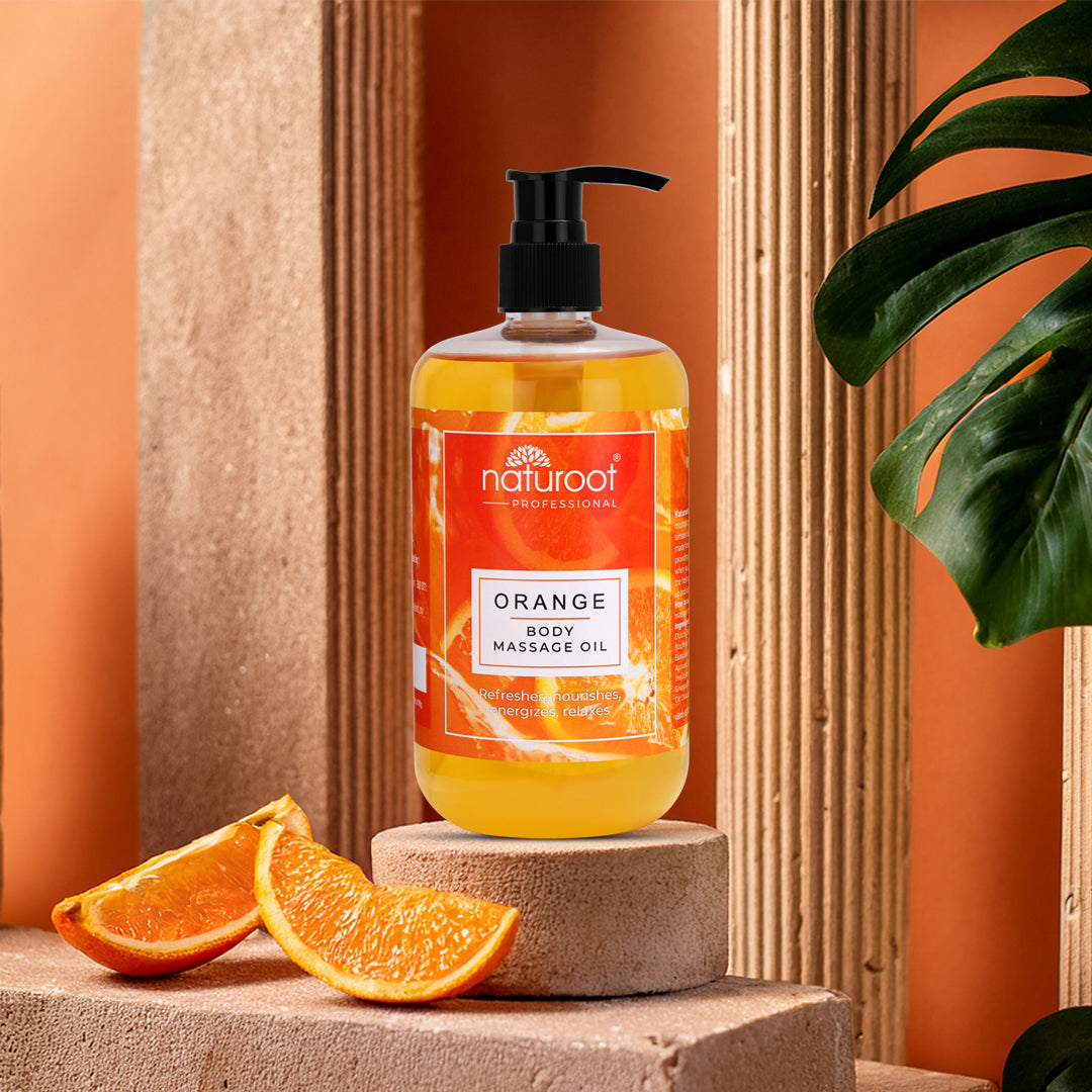 Naturoot Orange Body Massage Oil