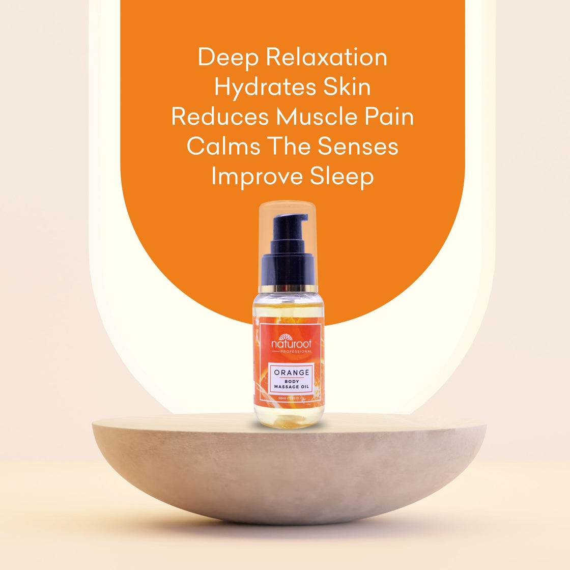 Orange Body Massage Oil