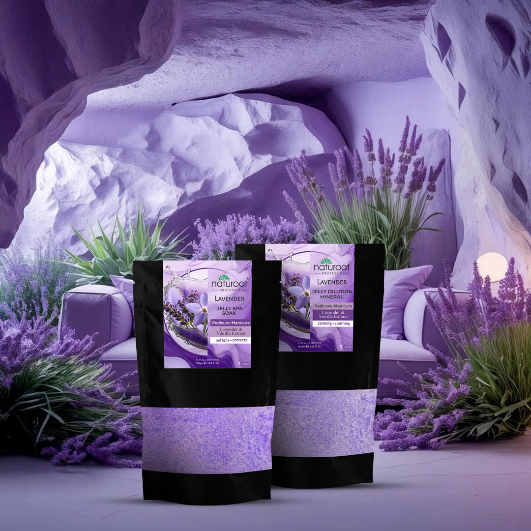 Naturoot Lavender Jelly Spa Kit