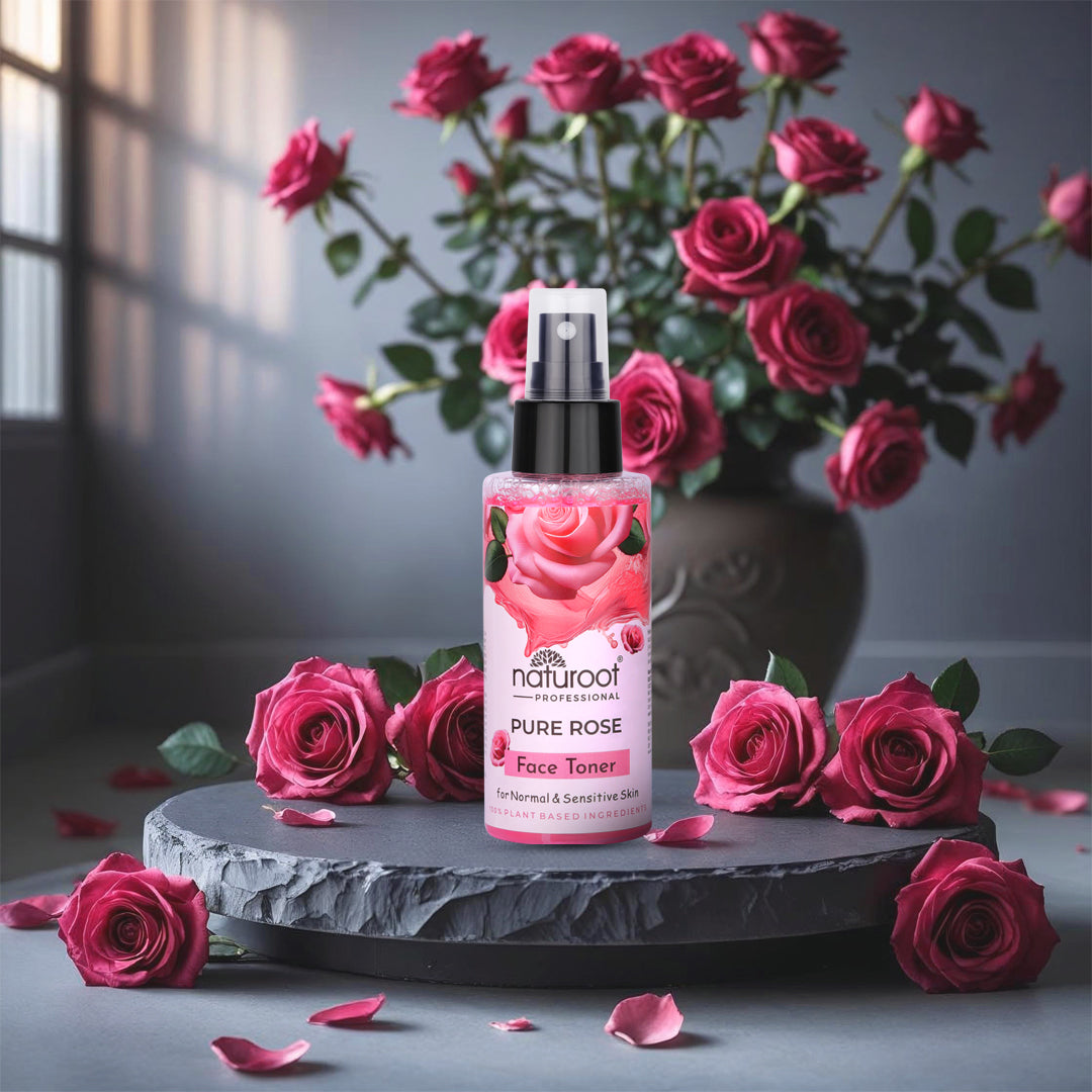 Pure Rose Face Toner With Rose Extract For Soft, Hydrated & Radiant Skin
