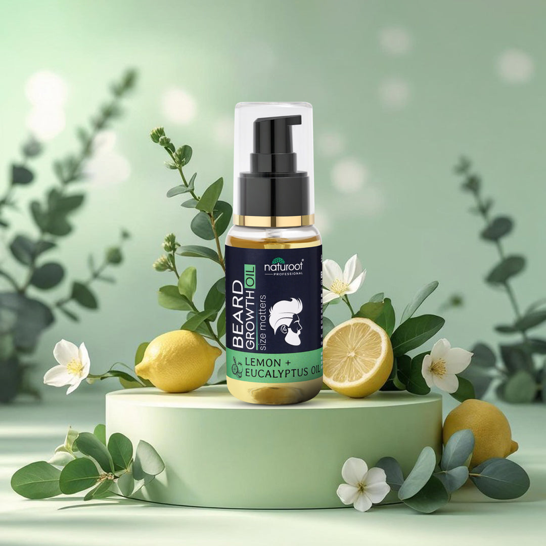 Naturoot Lemon & Eacalyptus Beard Growth Oil