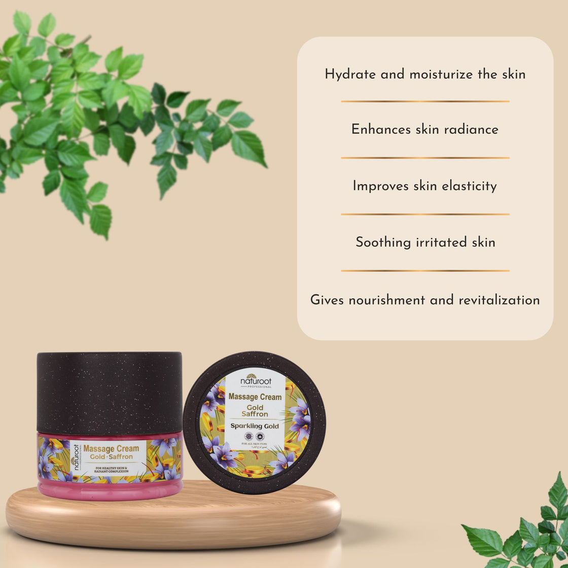 Sparkling Gold Massage Cream