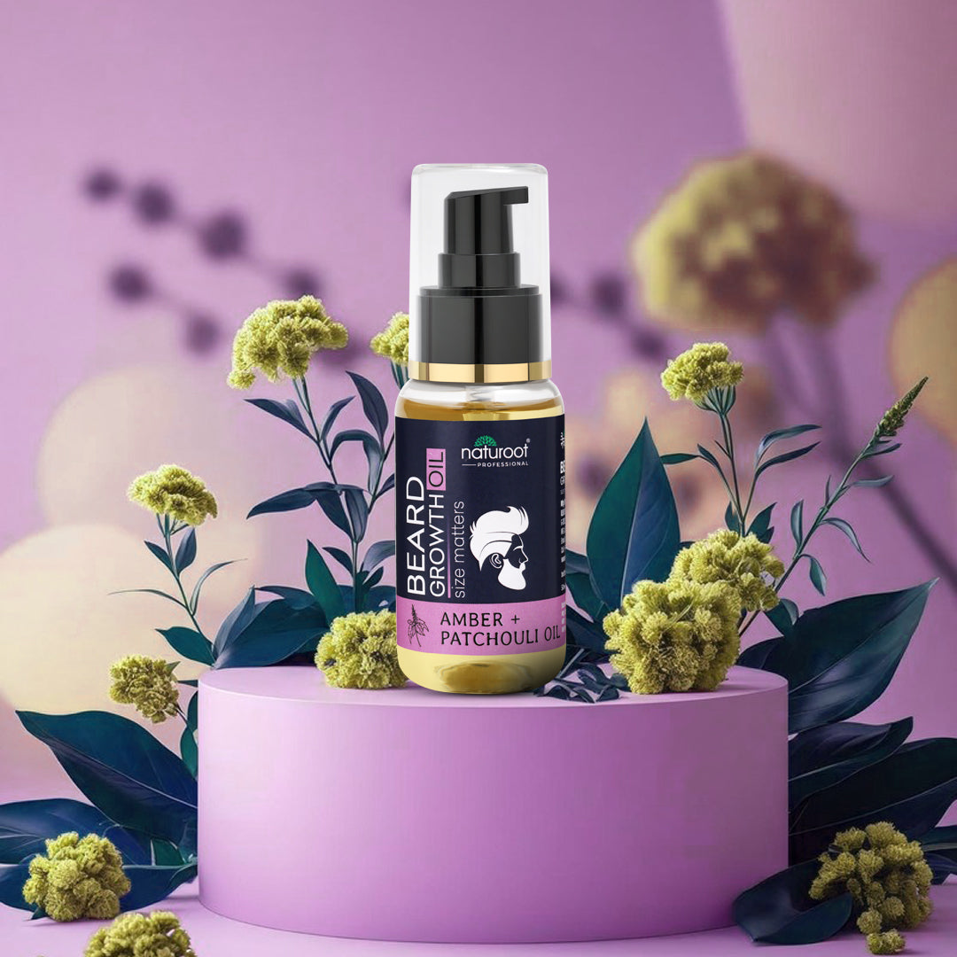 Naturoot Amber & Patchouli Oil Beard Growth Oil