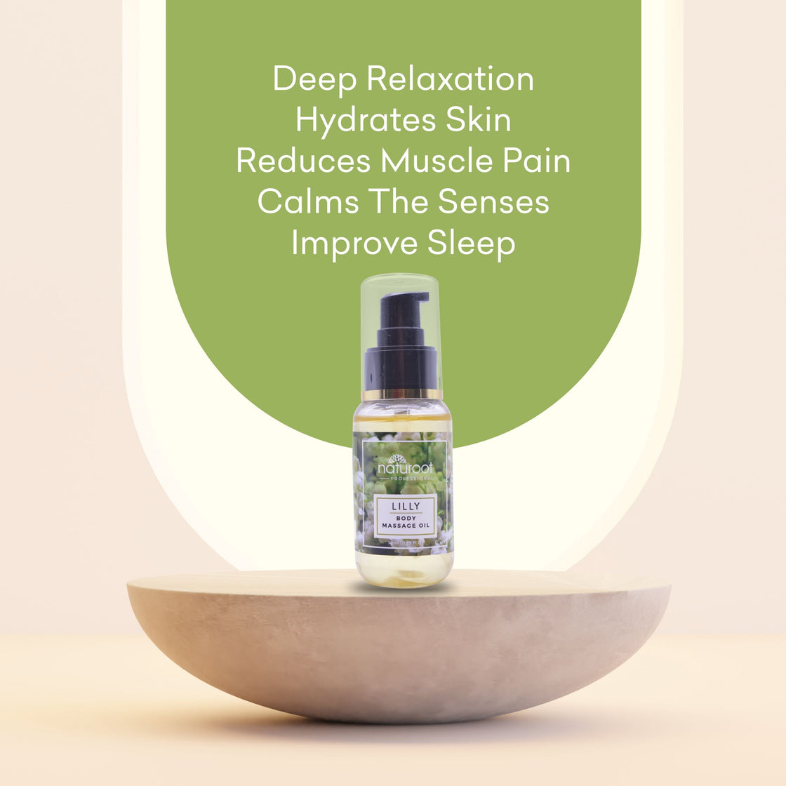 Lily Body Massage Oil
