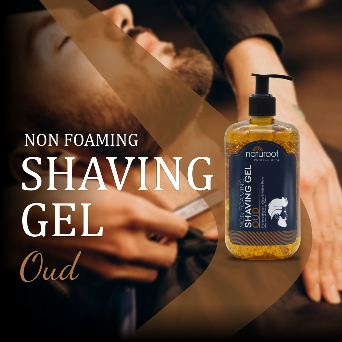 Oud Non-Foaming Shaving Gel for Men