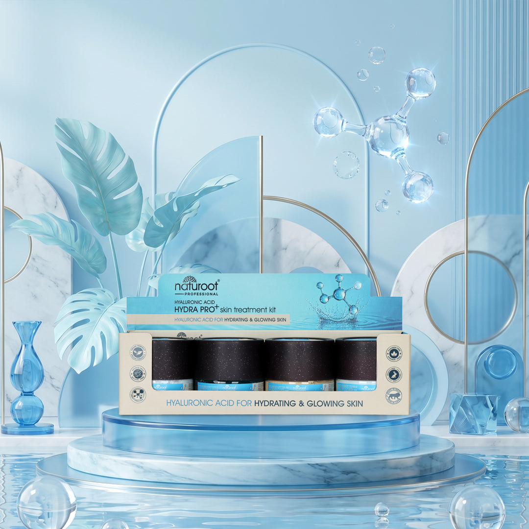 Hyaluronic Acid Hydra Pro+ Skin Treatment Kit (Set of 4)
