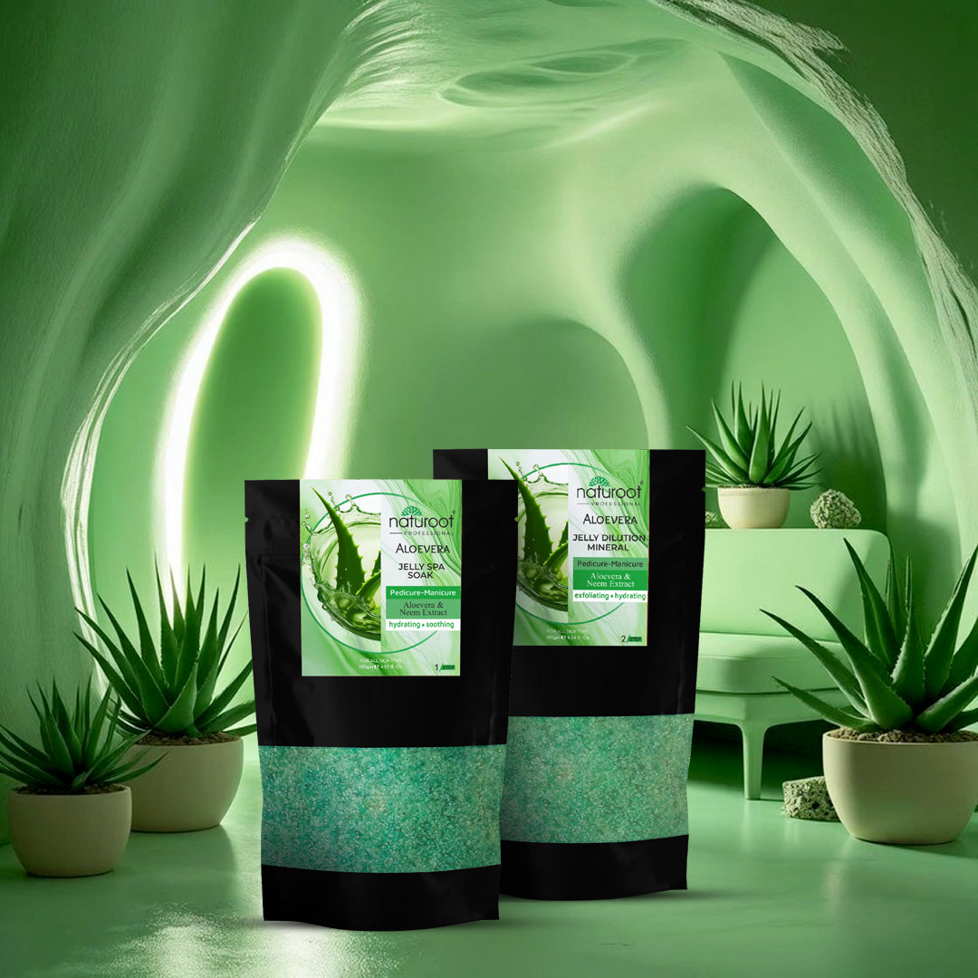 Naturoot Aloe Vera Jelly Spa Kit