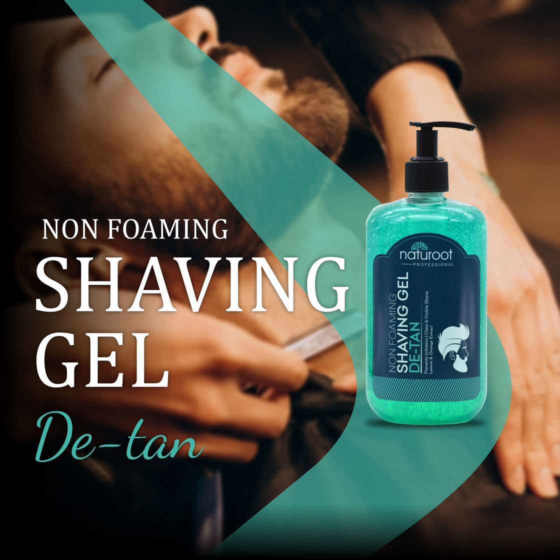 De-Tan Non-Foaming Shaving Gel for Men