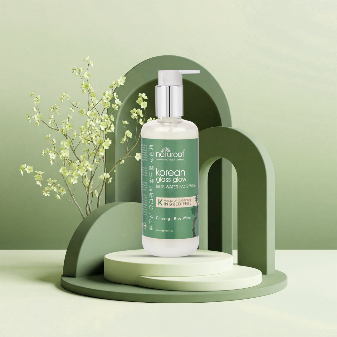 Naturoot Korean Glass Glow Rice Water Face Wash