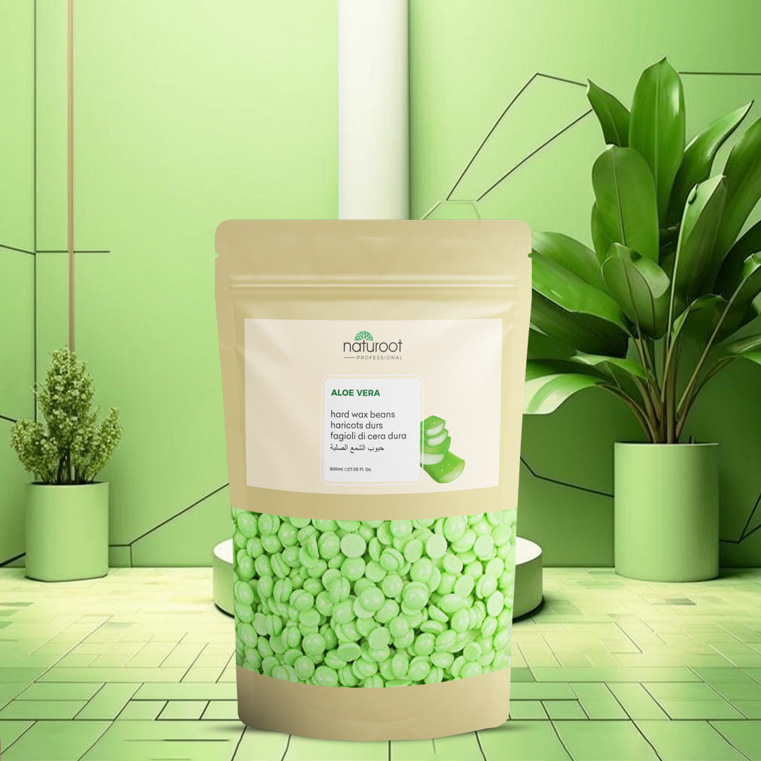 Naturoot Aloe Vera Hard Wax Beans