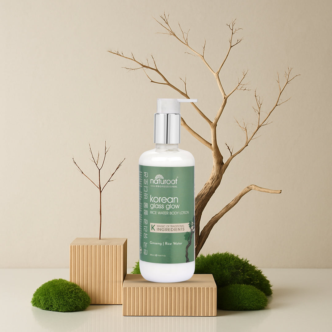 Naturoot Korean Glass Glow Rice Water Body Lotion