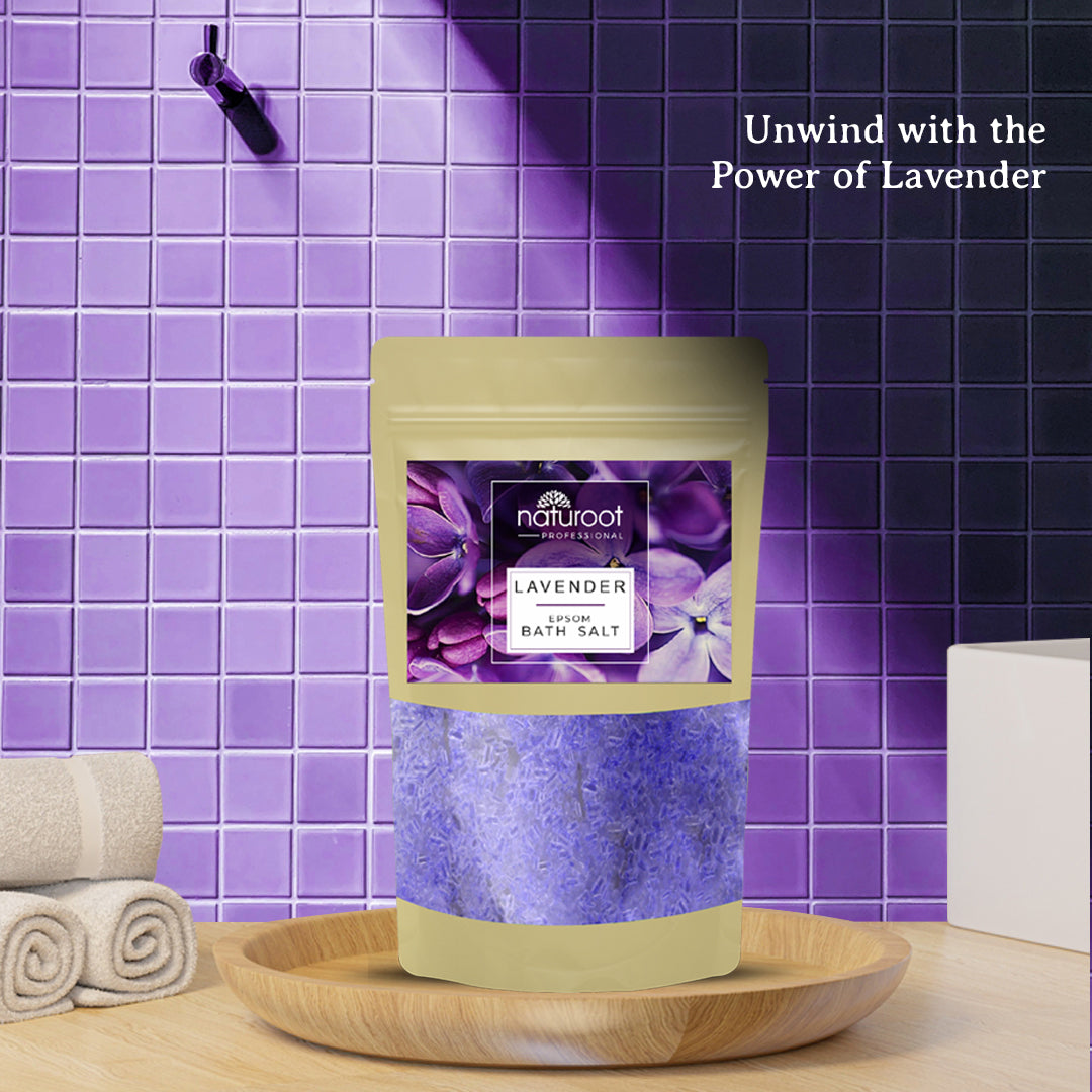 Naturoot Lavender Epsom Bath Salt