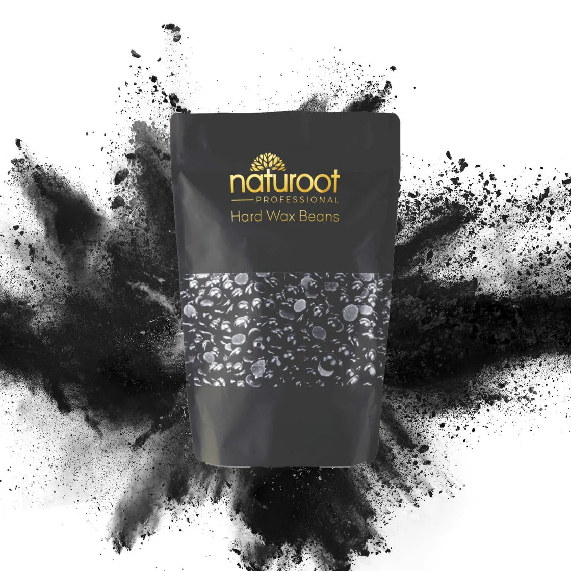 White Chocolate Hard Wax Bean with Charcoal Hard Wax Bean