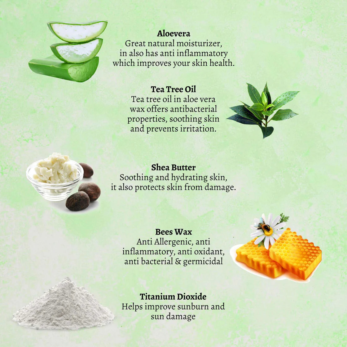 Aloevera Liposoluble Wax with Heater