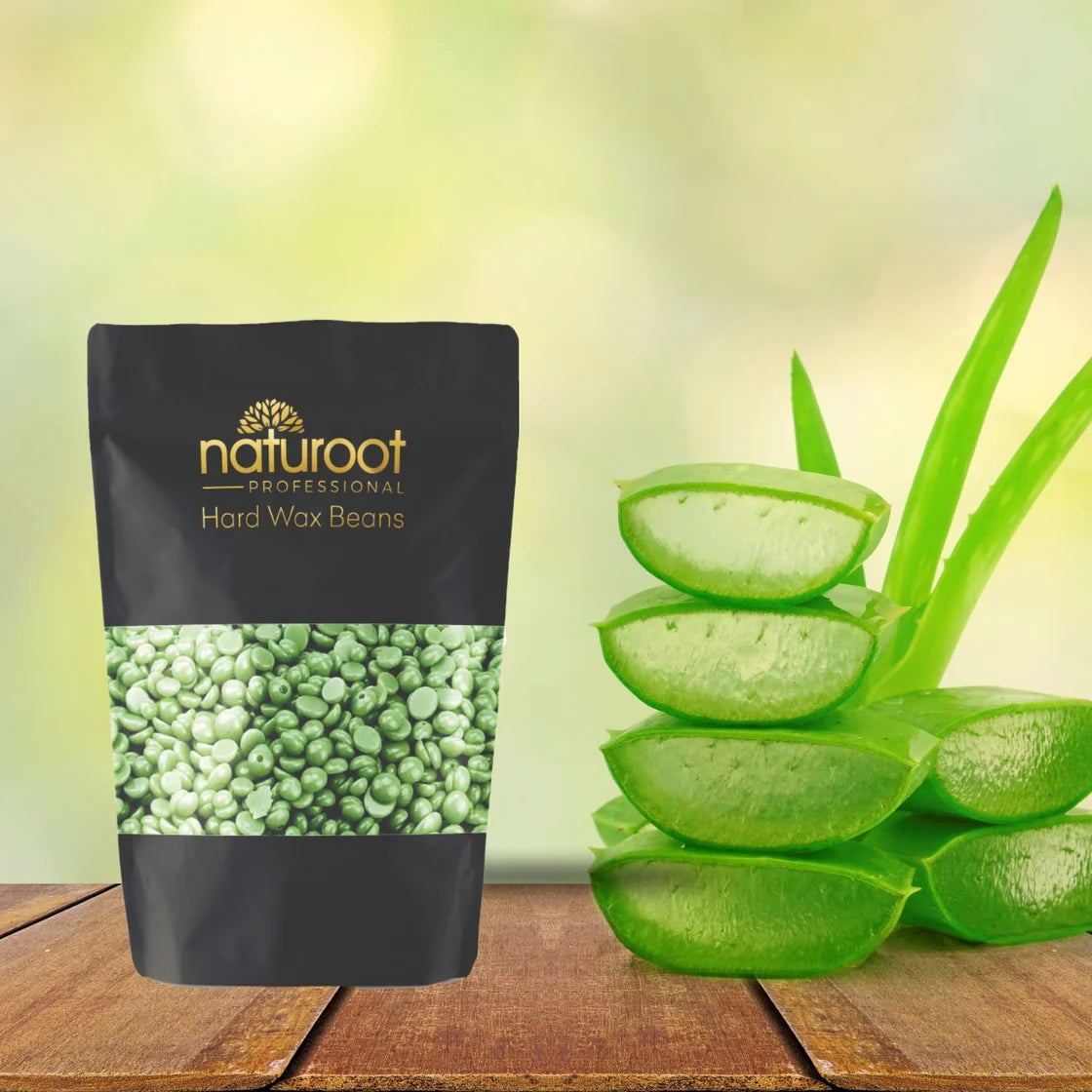 White Chocolate Hard Wax Bean with Aloevera Hard Wax Bean