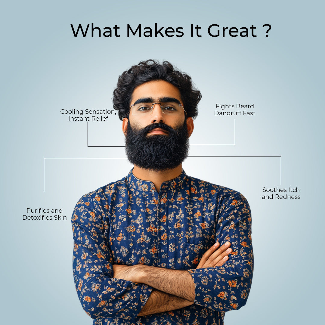 Naturoot Menthol & Tea Tree Oil Beard Growth Oil