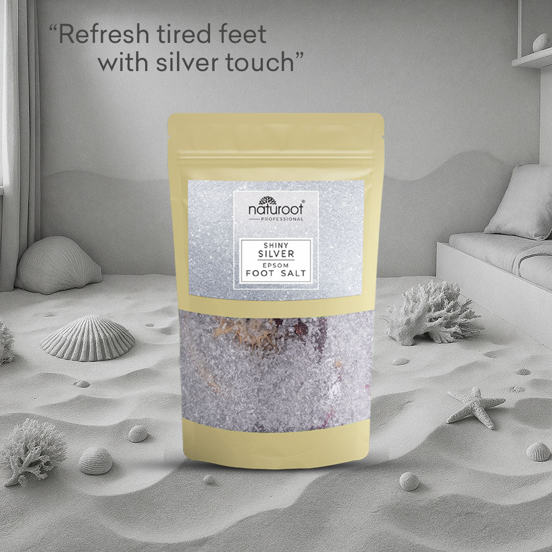 Naturoot Shine Silver Epsom Foot Salt