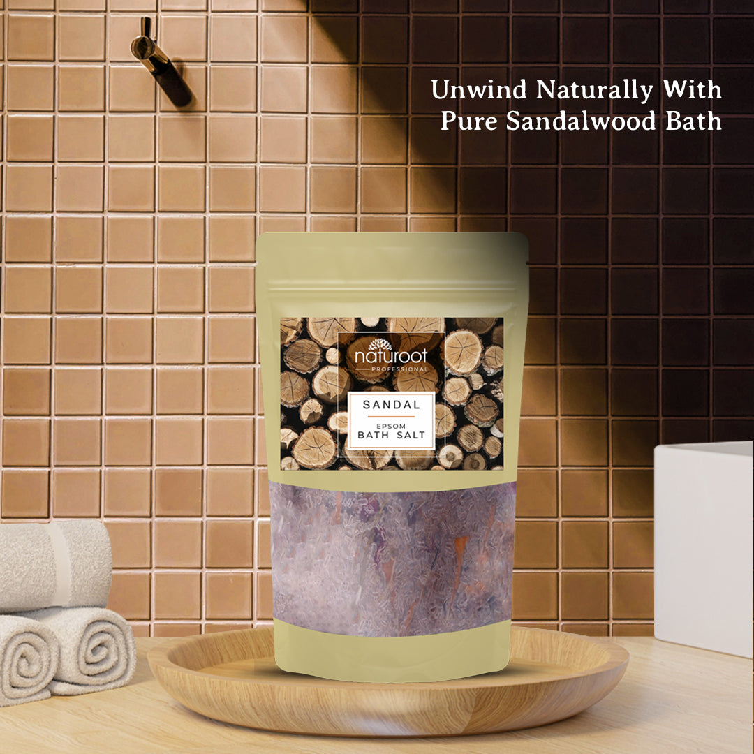 Naturoot Sandalwood Epsom Bath Salt