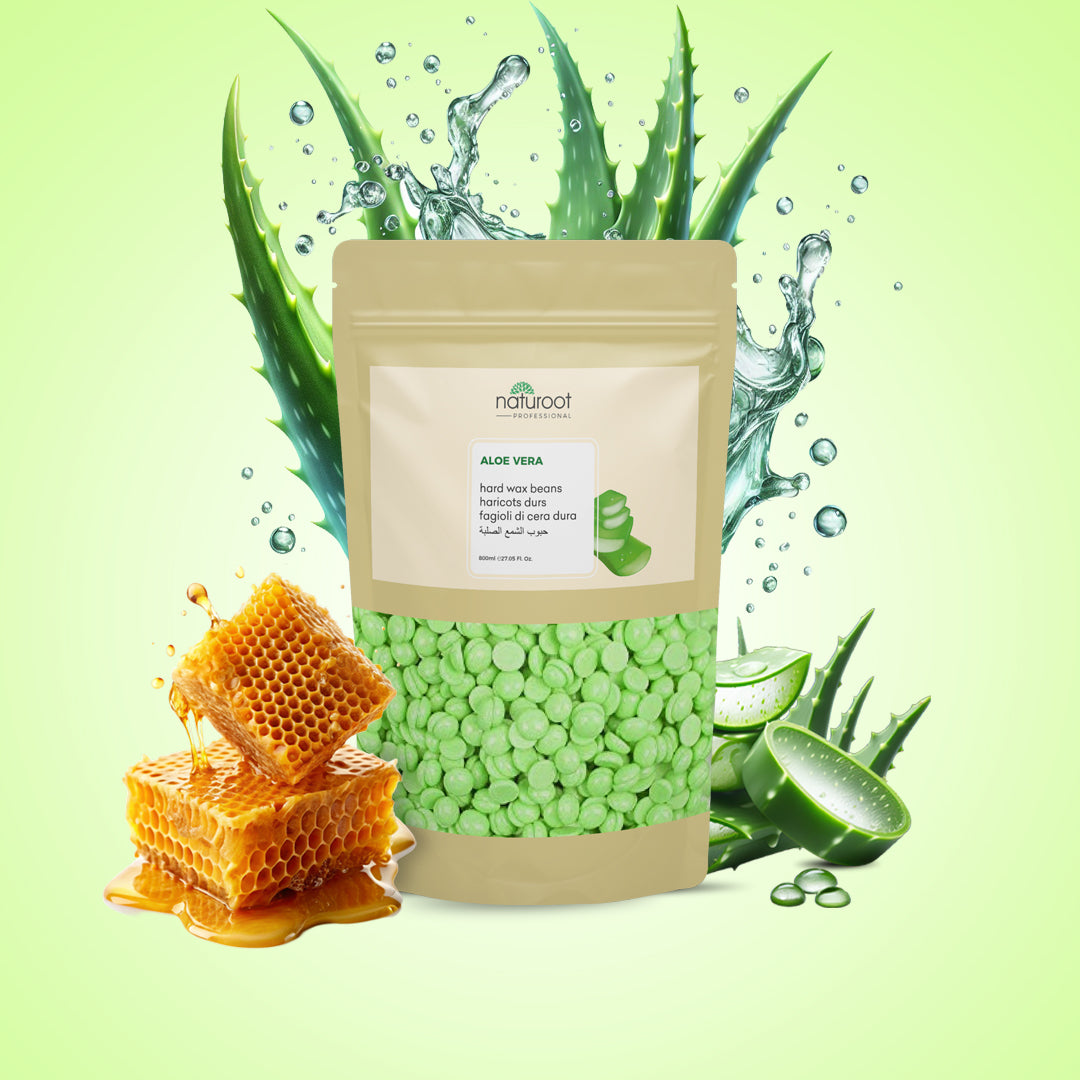 Naturoot Aloe Vera Hard Wax Beans