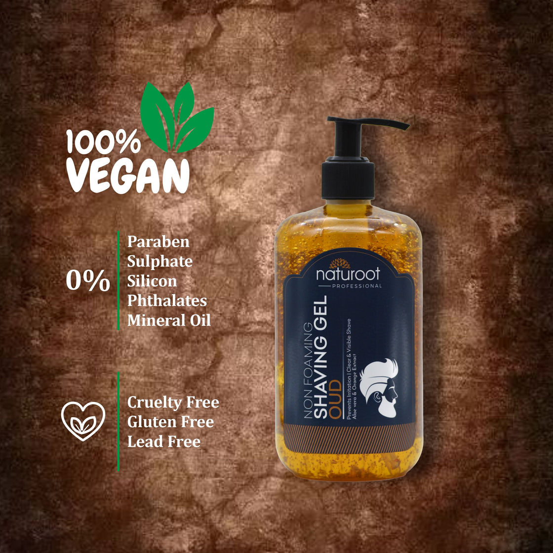 Oud Non-Foaming Shaving Gel for Men
