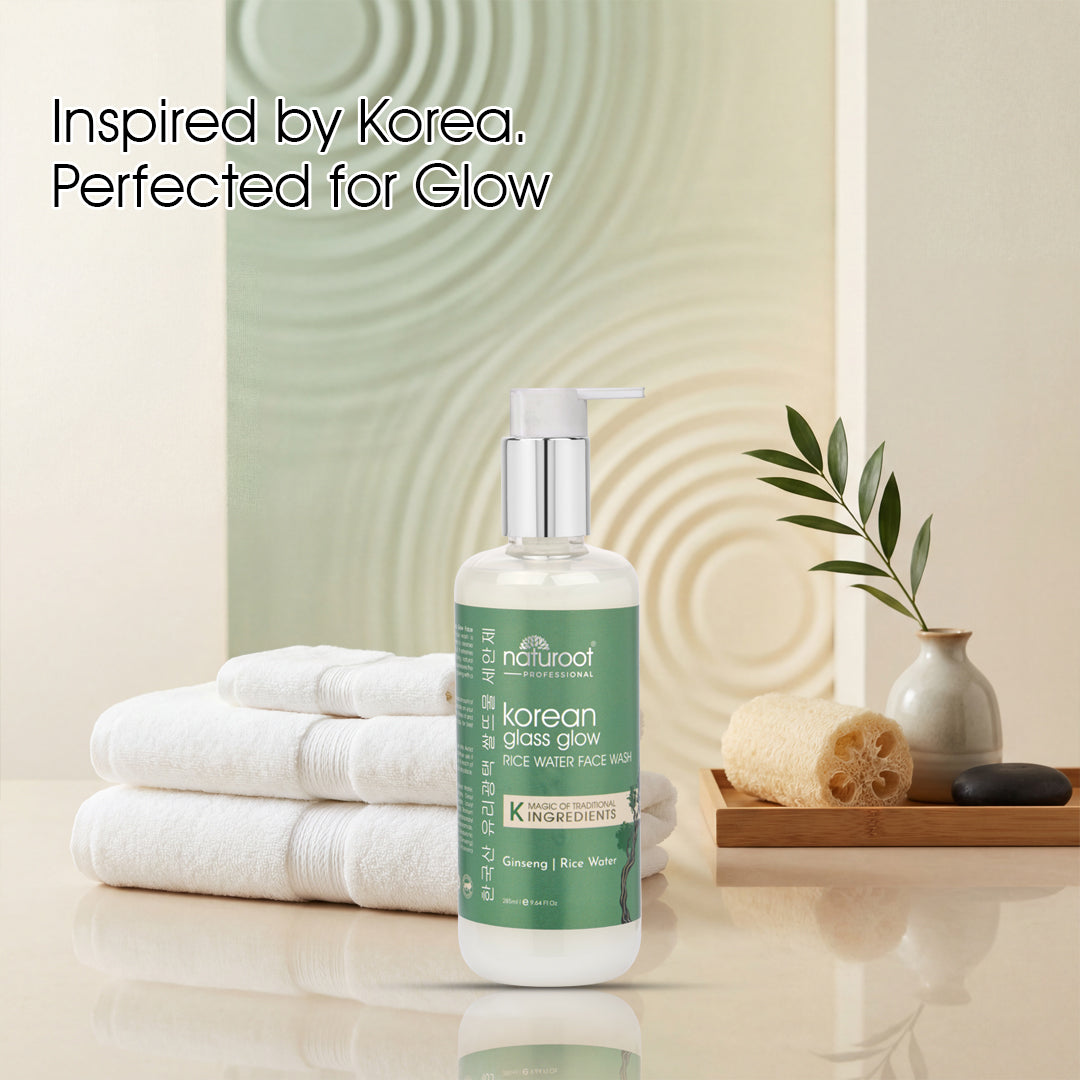 Naturoot Korean Glass Glow Rice Water Face Wash