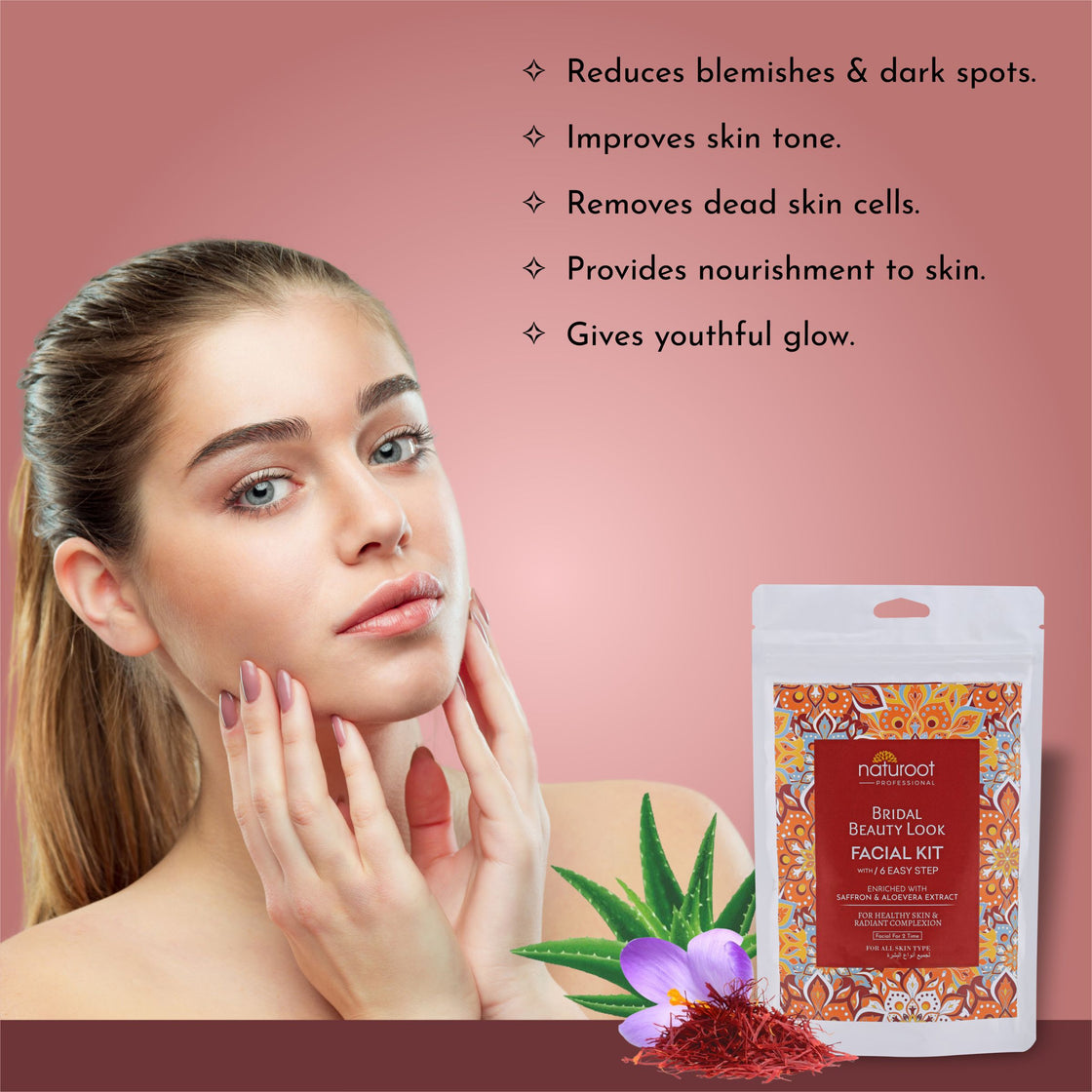 Lavender Crystal Shine Manicure Pedicure with Bridal Beauty Facial Kit